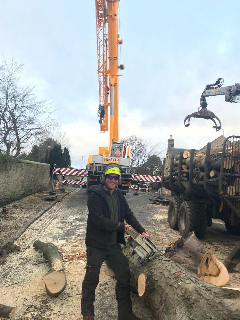 road closure for tree work in edinburgh